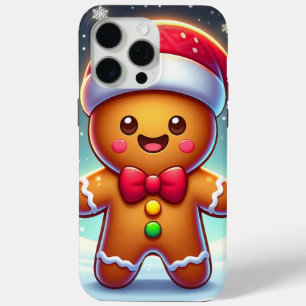 Coque Case-Mate iPhone Cute Whimsical Noël/homme en pain d'épices d'hiver