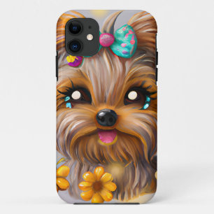 Case-Mate iPhone Case Cute Yorkie Kawaii Puppy
