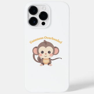 Coque Case-Mate iPhone Cuteness Surchargé : Singe
