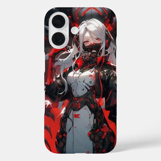 Coques Case-Mate iPhone Cyber-guerrier (Verso)