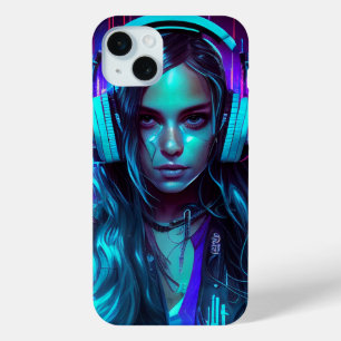 Coque Case-Mate iPhone Cyberpunk DJ Girl