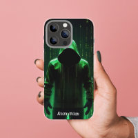 Cyberpunk Hacker personnalisé Dark Tech Matrix Sty