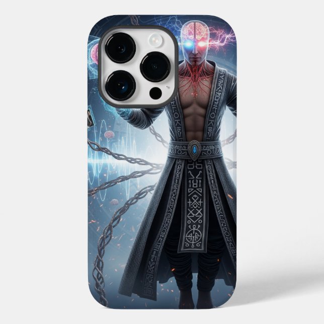 Coques Case-Mate iPhone Cyberpunk Mystic | Techno Sorcerer (Verso)