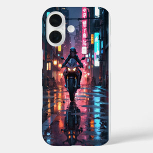 Coque Pour iPhone 16 Cyberpunk Racer