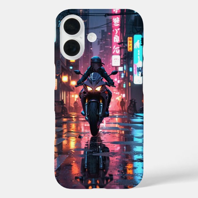 Coques Case-Mate iPhone Cyberpunk Racer (Verso)