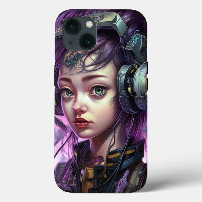 Coques Case-Mate iPhone Cyborg Femme Science-Fiction (Verso)