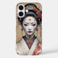 Cyborg geisha Japon moderne couverture