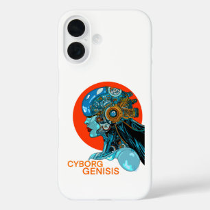 Coque Pour iPhone 16 Cyborg Genesis : La Naissance de l'Acier et de l'Â