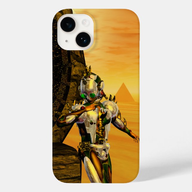Coques Case-Mate iPhone CYBORG TITAN,DESERT HYPERION Science-fiction Sci-f (Verso)