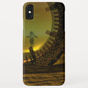 Coque Pour iPhone XS Max CYBORG TITAN, DÉSERT HYPERION Science-fiction Scif