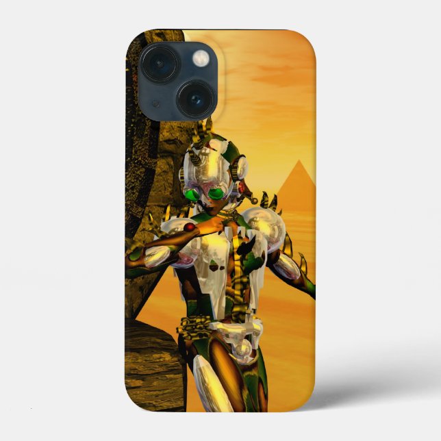 Coques Case-Mate iPhone CYBORG TITAN, DÉSERT HYPERION Science-fiction Scif (Verso)