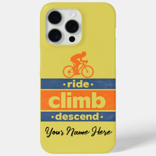 Coque Case-Mate iPhone Cyclisme Monter Descendre Citation Vintage