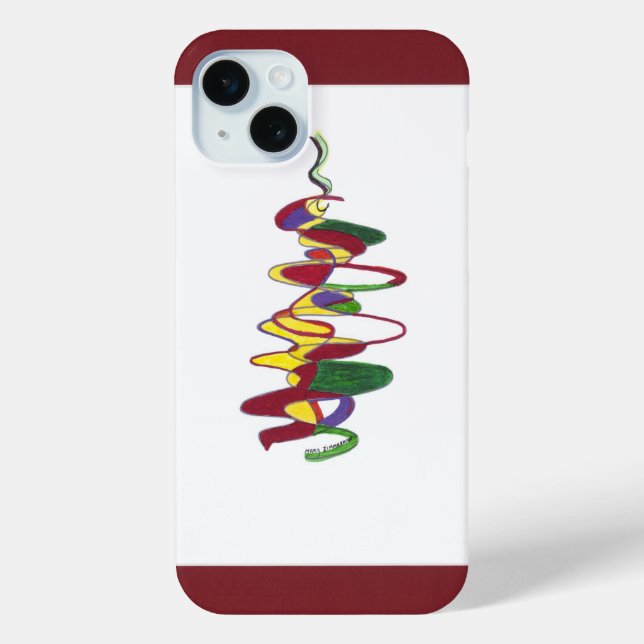 Coques Case-Mate iPhone "Cyclone" par MaryZimmermanDesigns (Verso)