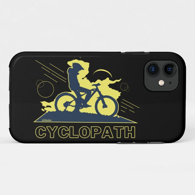 Coques Case-Mate iPhone CYCLOPATH drôle VTT idée cadeau (Dos (Horizontal))
