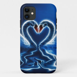 Case-Mate iPhone Case Cygne fractal sur le lac