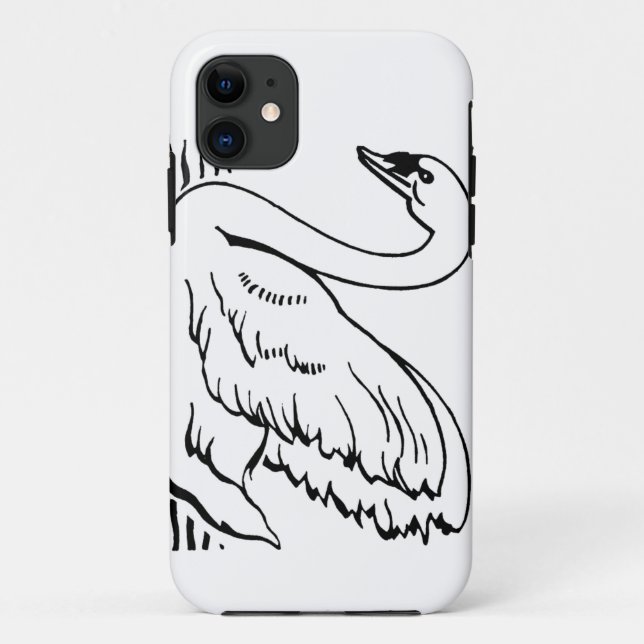 Coques Case-Mate iPhone Cygne gracieux (Dos)