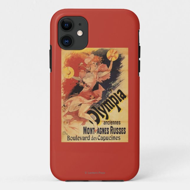 Coques Case-Mate iPhone Cymbales se brisantes de fille de boîte de nuit (Dos)