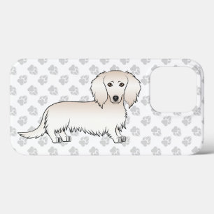 Case-Mate iPhone Case Dachshund à longs poils crème Chien de dessin anim