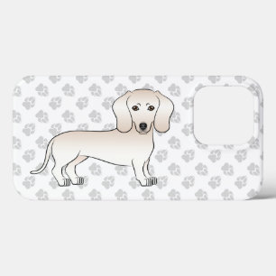 Case-Mate iPhone Case Dachshund à poil lisse crème Dessin animé de chien
