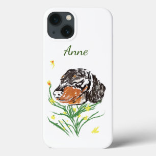 Case-Mate iPhone Case Dachshund Chien, Animaux Motifs, Art du printemps