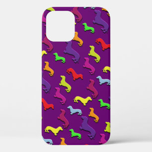 Case-Mate iPhone Case Dachshund chiens colorés et amusants Motif Coque-M