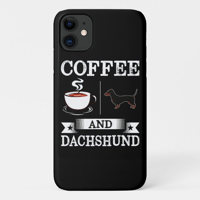 Coques Case-Mate iPhone Dachshund mignon chien (Dos)