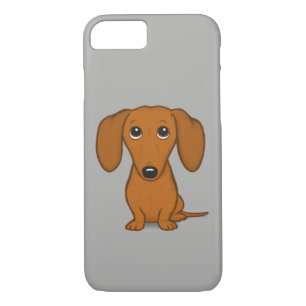 Case-Mate iPhone Case Dachshund rouge mou  Drôle de Wiener Dog