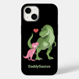 Coque Case-Mate iPhone DaddySaurus Tyranosaurus Rex & Baby Girl Dino