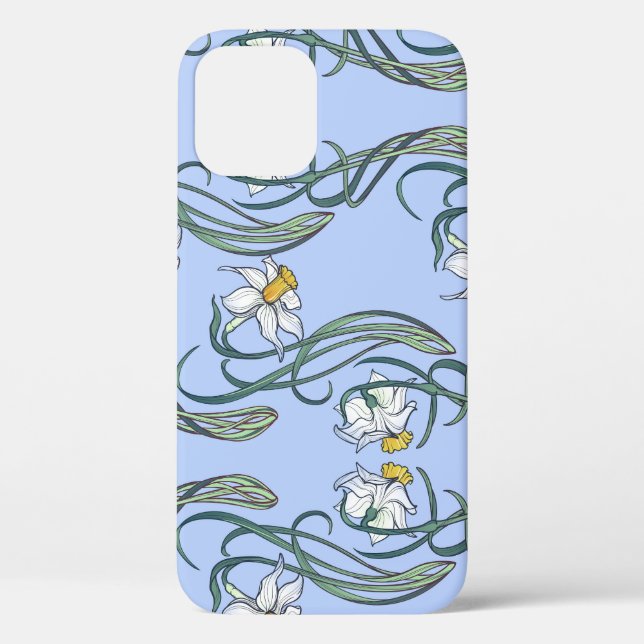 Coques Case-Mate iPhone Daffodils Art : Nouveau Printemps (Verso)