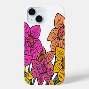 Coque Case-Mate iPhone Daffodils colorés Fleurs Design