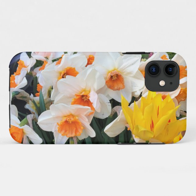 Coques Case-Mate iPhone Daffodils et tulips, Oregon (Dos (Horizontal))