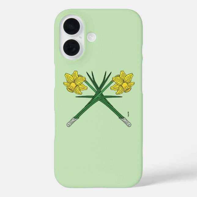 Coques Case-Mate iPhone Daffodils traversés (Verso)