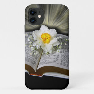 Etui iPhone Case-Mate Daffodique sur la Sainte Bible