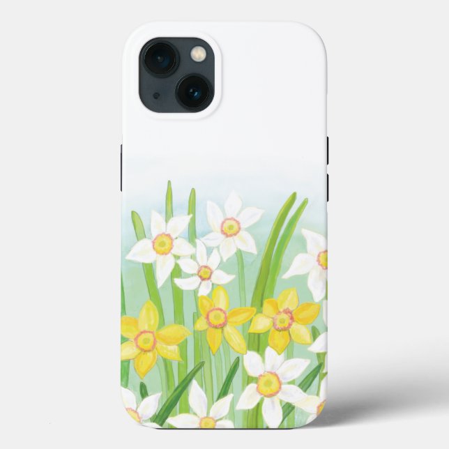 Coques Case-Mate iPhone Daffodiques de printemps (Verso)