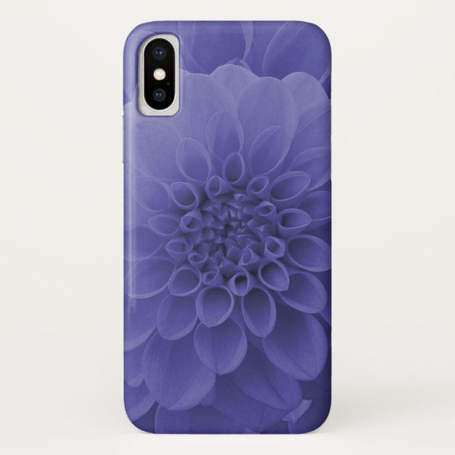 Coques Case-Mate iPhone Dahlia bleu (Dos)