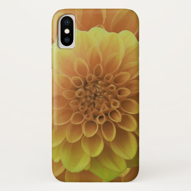 Coques Case-Mate iPhone Dahlia jaune (Dos)
