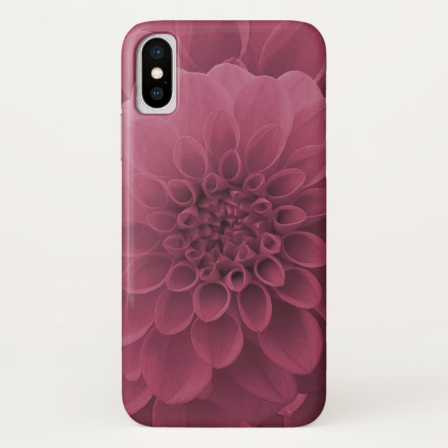 Coques Case-Mate iPhone Dahlia rose (Dos)