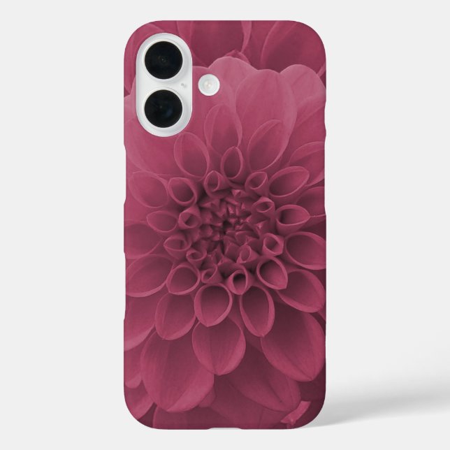 Coques Case-Mate iPhone Dahlia rose (Verso)