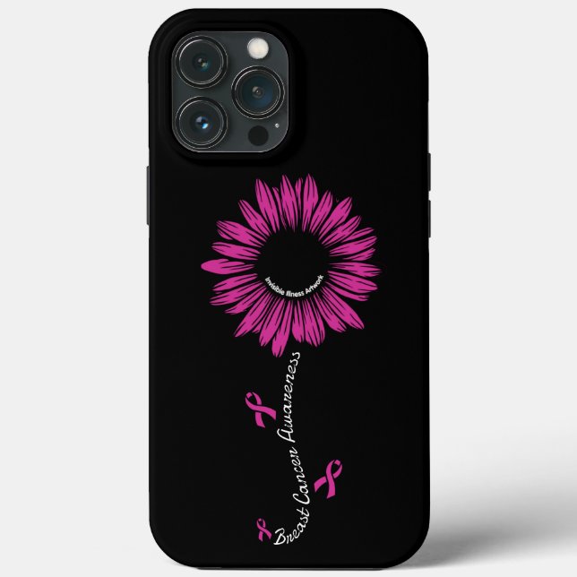 Coques Case-Mate iPhone Daisy...Cancer du sein (Verso)