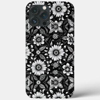 Case-Mate iPhone Case Daisy Dose N&B