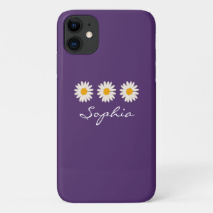 Case-Mate iPhone Case Daisy Flower nom personnalisé