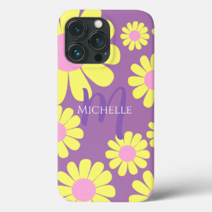 Case-Mate iPhone Case Daisy Jaune Lilac