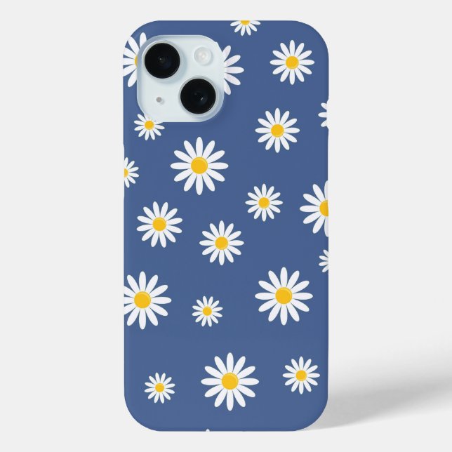Coques Case-Mate iPhone Daisy Meadows Blue (Verso)