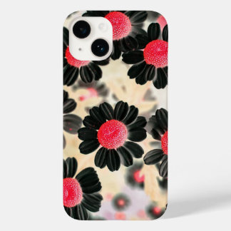Coque Case-Mate iPhone daisy noir gothique