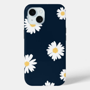 Coque Case-Mate iPhone Daisy On Blue Motif