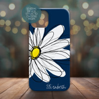 Daisy tendance Floral Illustration Nom personnalis