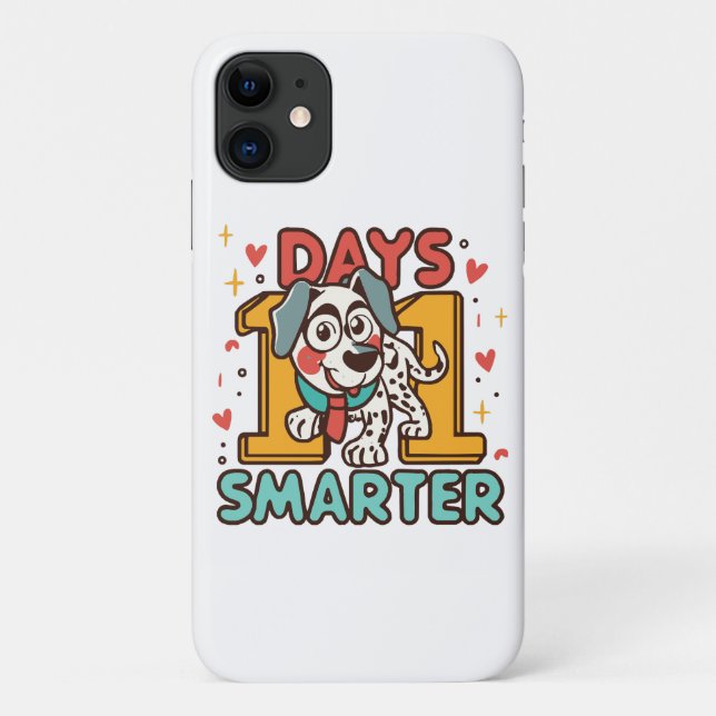 Coques Case-Mate iPhone Dalmatien 101 Jours Plus Intelligent (Dos)