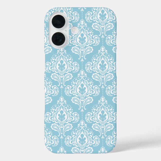 Coques Case-Mate iPhone Damas bleu (Verso)