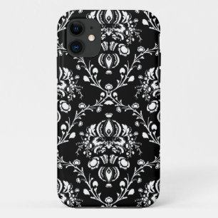 Coque Case-Mate Pour iPhone Damas noir et blanc