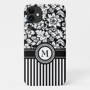 Case-Mate iPhone Case Damas Noirs Et Rayures